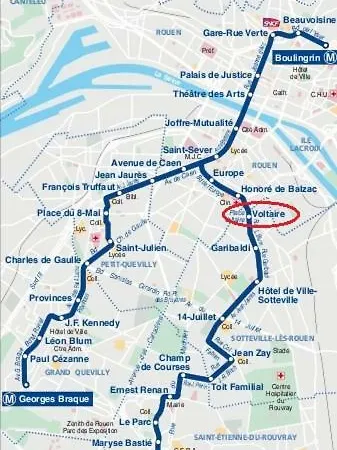 Les Bruyeres 度假居 索特维尔鲁昂